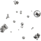 Heavy metals microscopic view